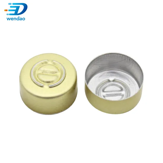 カスタマイズされた薬用アルミニウム プラスチック フリップ引き裂くバイアル キャップ